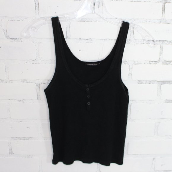 Brandy Melville Tops - Brandy Melville Simple Black Tank Top